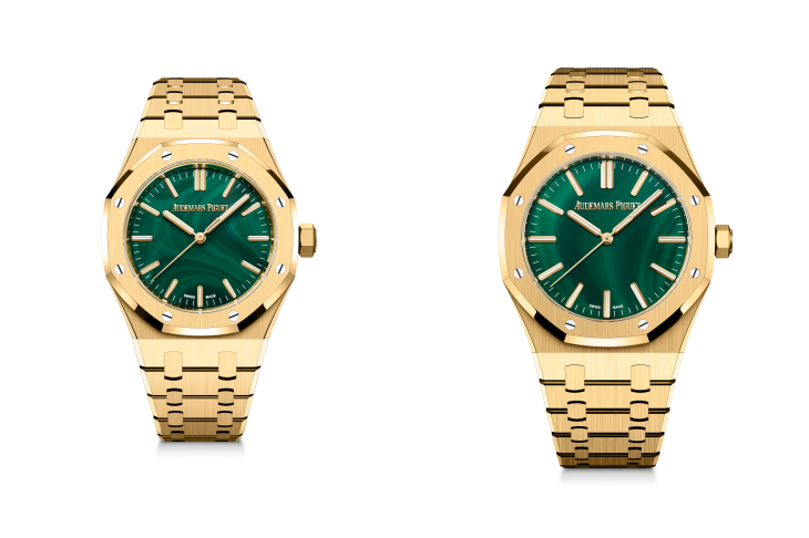 AUDEMARS PIGUET - ROYAL OAK - 15553BA.OO.1356BA.04 - AP愛彼黃金綠面皇家橡樹登場,2026年備受矚目的熱門新作