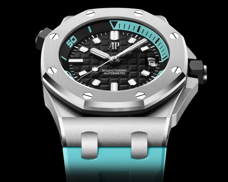 AUDEMARS PIGUET - ROYAL OAK OFFSHORE - 15720ST.OO.A355CA.01 - 全新視覺節奏，AP愛彼Royal Oak Offshore Diver新色登場