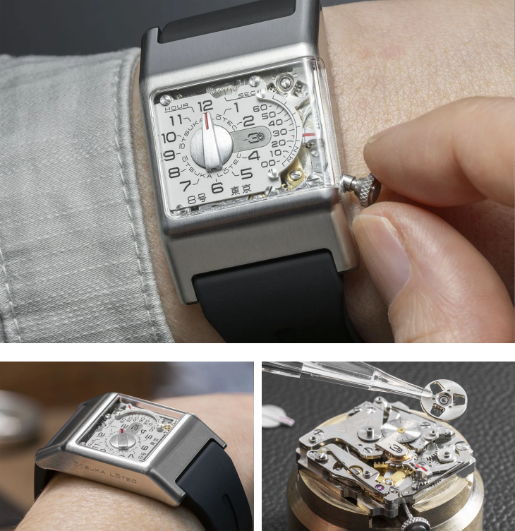 OTSUKA LOTEC - № 8 - № 8 - 日本獨立製錶新作登場:Otsuka Lotec No.8 跳時逆跳分鐘腕錶