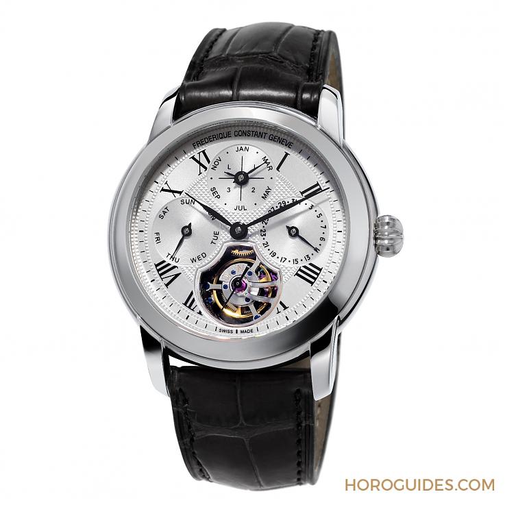 FRÉDÉRIQUE CONSTANT - 自家機芯 - FC-975MC4H6 - 慶祝康斯登創立30周年，推出高性價比限量版陀飛輪萬年曆腕錶