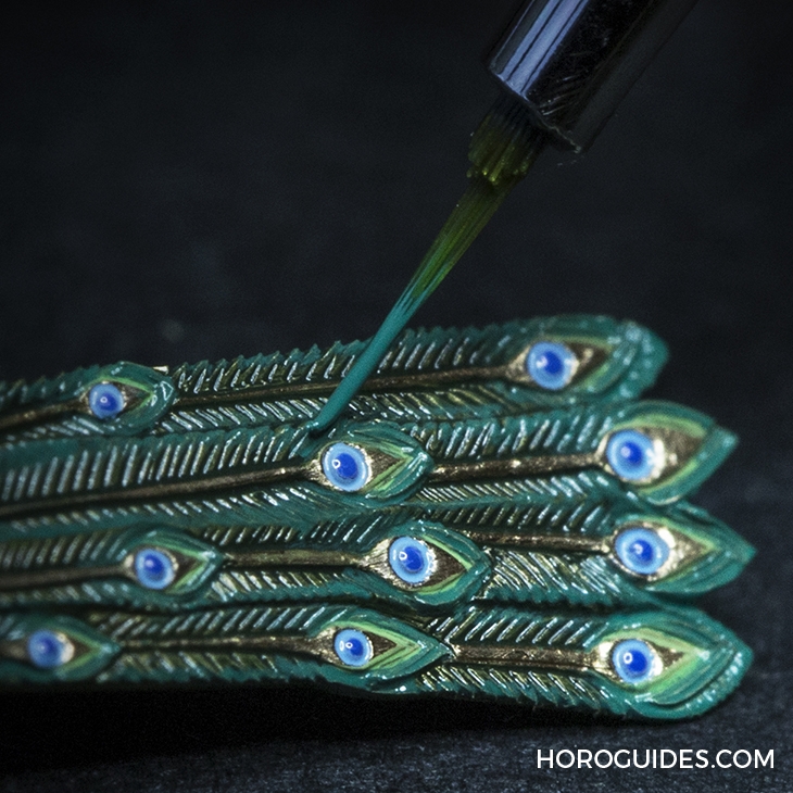 JAQUET DROZ - 藝術工坊 - J033033200 - 活靈活現的雨林世界-JAQUET DROZ 熱帶風情報時鳥三問錶