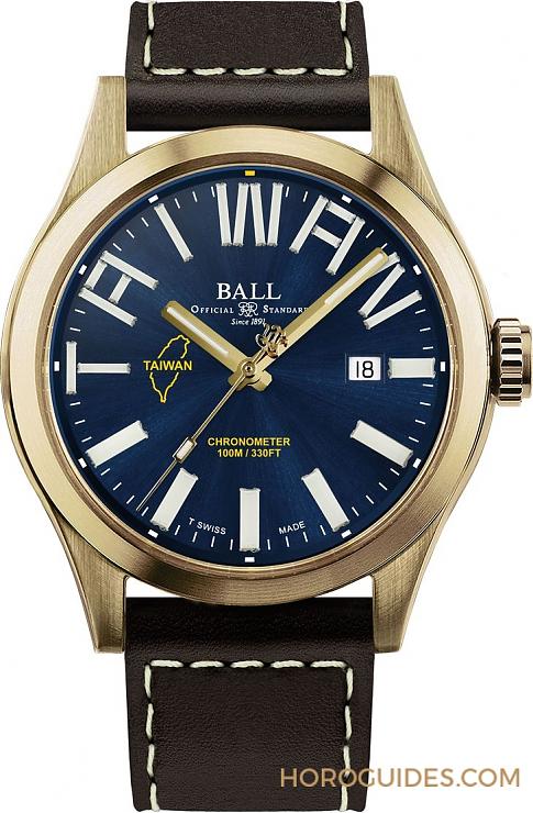 BALL WATCH - ENGINEER III - ND2186C-L3C-BE - 鐵道迷注意！ 波爾錶 Engineer III 台灣騰雲號火車130周年紀念腕錶