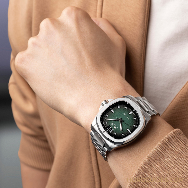 MIDO - MULTIFORT - M049.526.11.091.00 - 重返摩登浪漫的映像管年代|MIDO Multifort 先鋒系列TV Big Date大日期窗腕錶