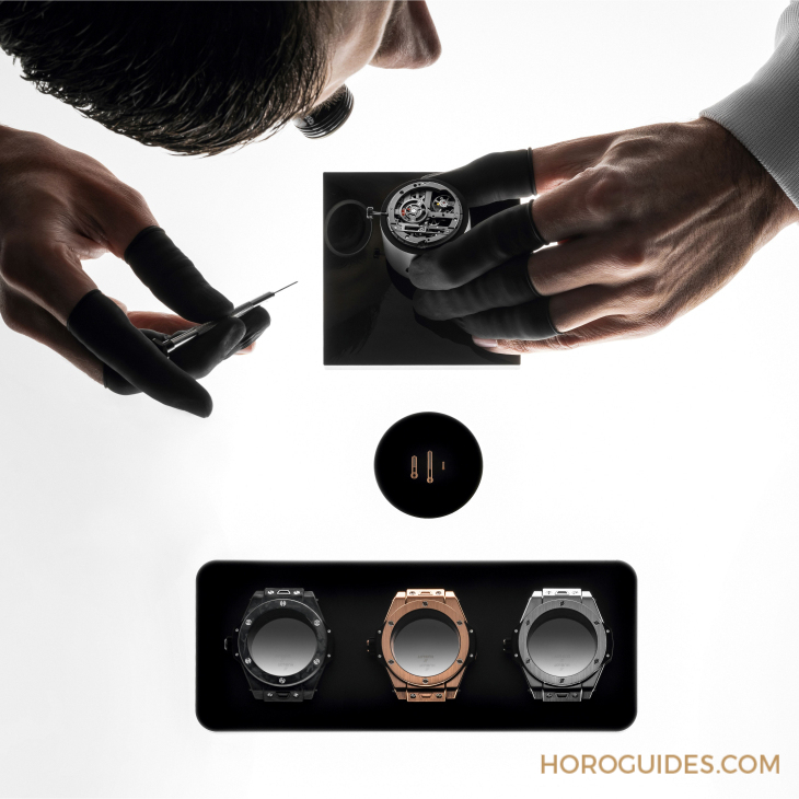 HUBLOT - BIG BANG - 444.OX.1180.RX - HUBLOT Big Bang Meca-10十日鍊全新尺寸  十天長效動能 解鎖未來設計新紀元