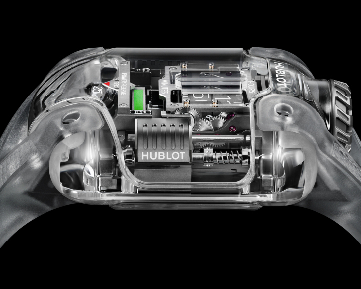 HUBLOT - MP - 910.JX.0001.RT - HUBLOT MP-10 雙垂直上鍊陀飛輪腕錶 推出全新藍寶石款及 All Black 黑陶瓷款