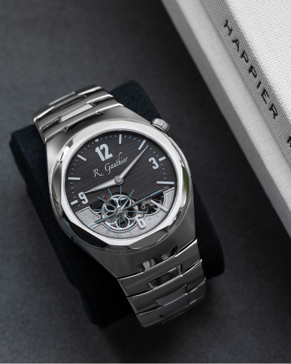 ROMAIN GAUTHIER - C by Romain Gauthier - MON00584 - ROMAIN GAUTHIER C by Romain Gauthier Titanium Edition Bracelet 頂級修飾與現代設計完美融合