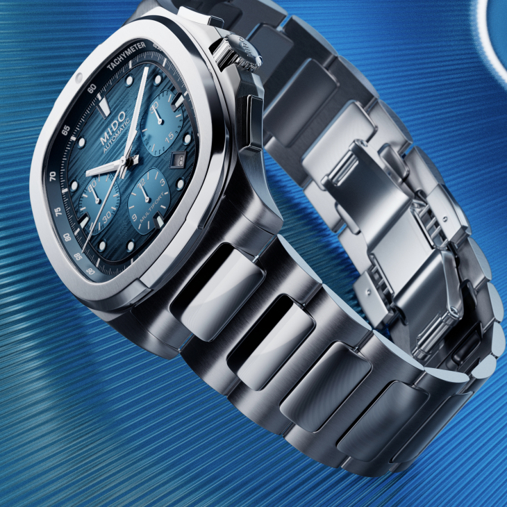 MIDO - MULTIFORT - M049.527.11.081.00 - 轉動復古旋鈕 鎖定你的腕間頻道│MIDO Multifort TV Chronograph 玩錶筆記