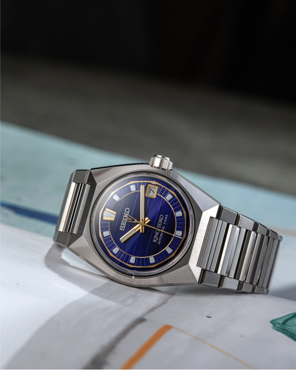 SEIKO - KING SEIKO - SLA083 - 1970 年代的個性化復興│King Seiko VANAC 重塑日式潮流的「不圓滑」美學