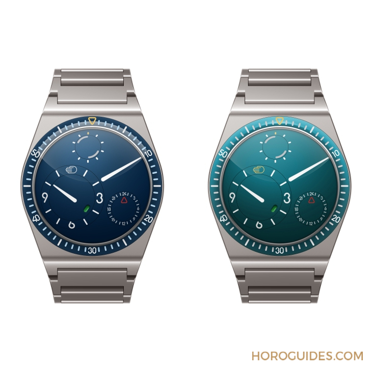 RESSENCE - TYPE 7 - TYPE 7 XV Aquamarine - RESSENCE發表Type 7：品牌首款一體式鍊帶GMT腕錶