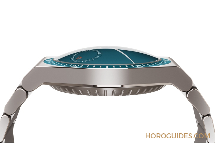 RESSENCE - TYPE 7 - TYPE 7 XV Aquamarine - RESSENCE發表Type 7：品牌首款一體式鍊帶GMT腕錶