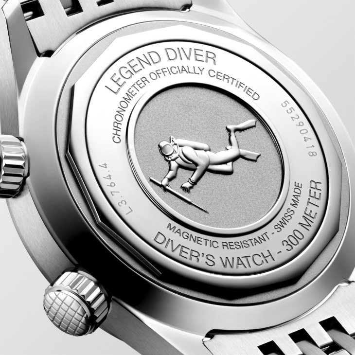 LONGINES - HERITAGE - L3.764.4.16.6 - 浪琴Legend Diver新錶登場！三款新色一次看，白色面盤超吸睛
