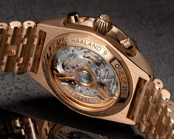 BREITLING - CHRONOMAT - RB01347A1F1S1 - 隕石獨步，征服球場｜百年靈攜手曼城球星「魔人」哈蘭德推出Chronomat限量腕錶