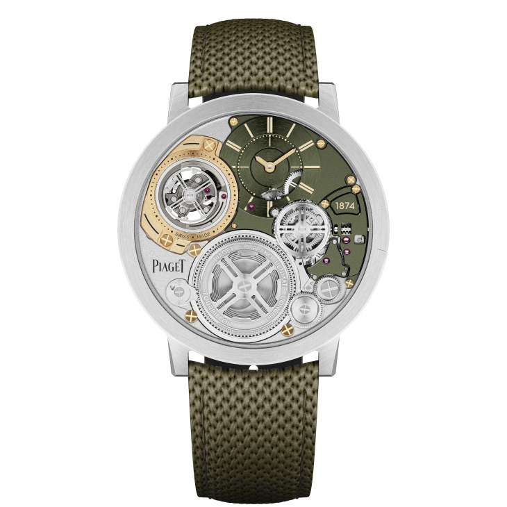 PIAGET - ALTIPLANO - G0A50126 - 超薄傳奇換裝優雅金綠|PIAGET Altiplano系列兩款腕錶新色登場