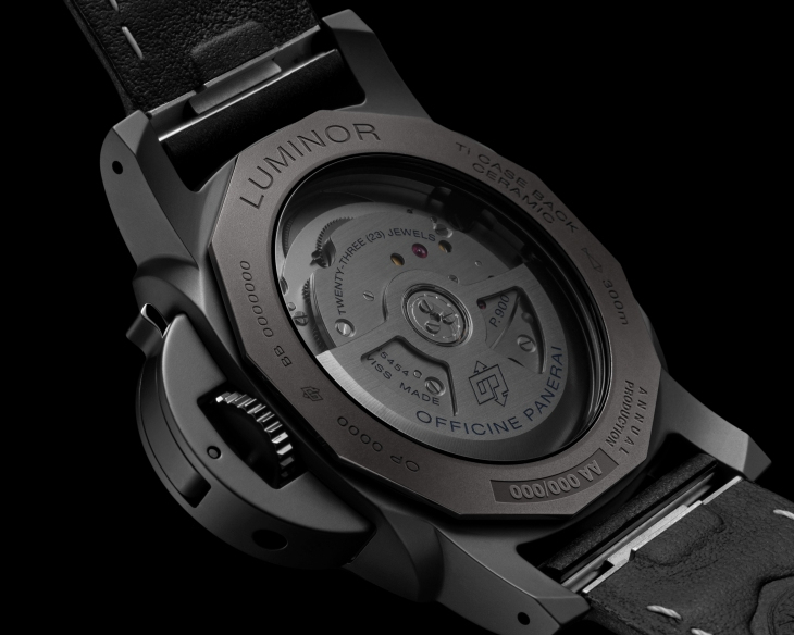 PANERAI - LUMINOR - PAM01460 - 更小巧的極黑陶瓷腕錶!PANERAI推出全新Luminor GMT Ceramica PAM01460