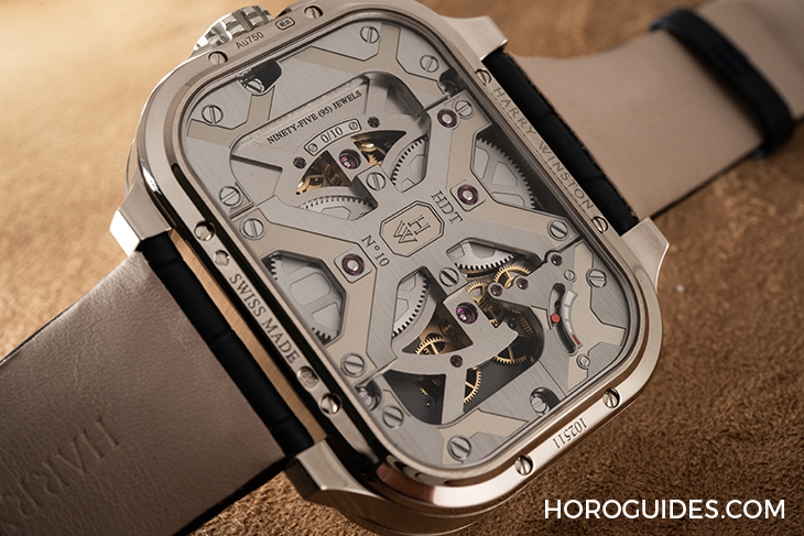 HARRY WINSTON - Histoire de Tourbillon - HCOMQT53WW001 - 上手 ! Harry Winston 四陀飛輪腕錶 Histoire de Tourbillon 10 號腕錶