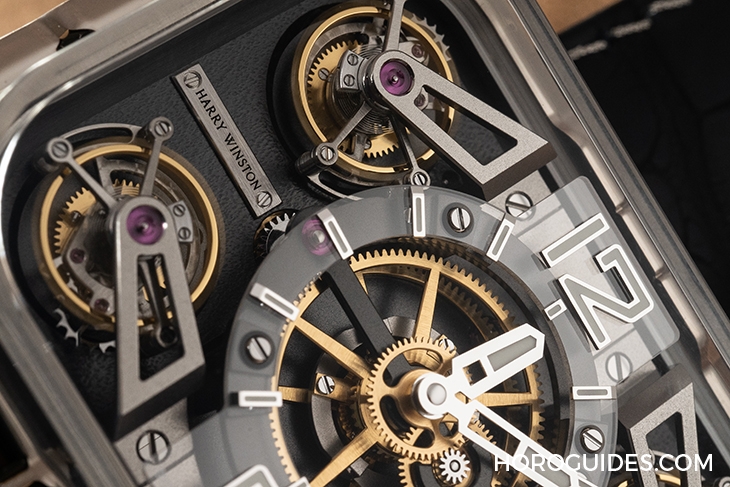 HARRY WINSTON - Histoire de Tourbillon - HCOMQT53WW001 - 上手 ! Harry Winston 四陀飛輪腕錶 Histoire de Tourbillon 10 號腕錶