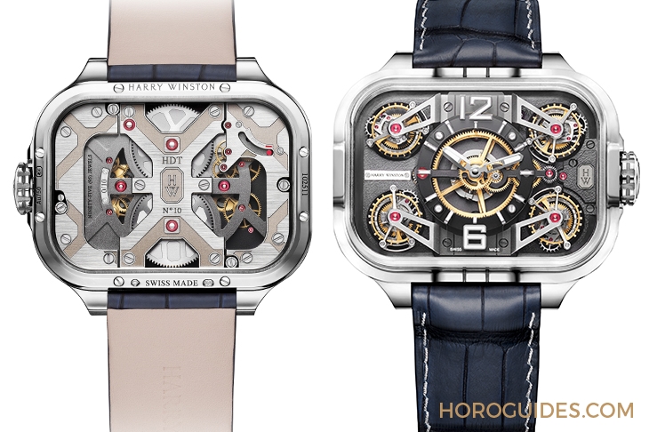 HARRY WINSTON - Histoire de Tourbillon - HCOMQT53WW001 - 上手 ! Harry Winston 四陀飛輪腕錶 Histoire de Tourbillon 10 號腕錶