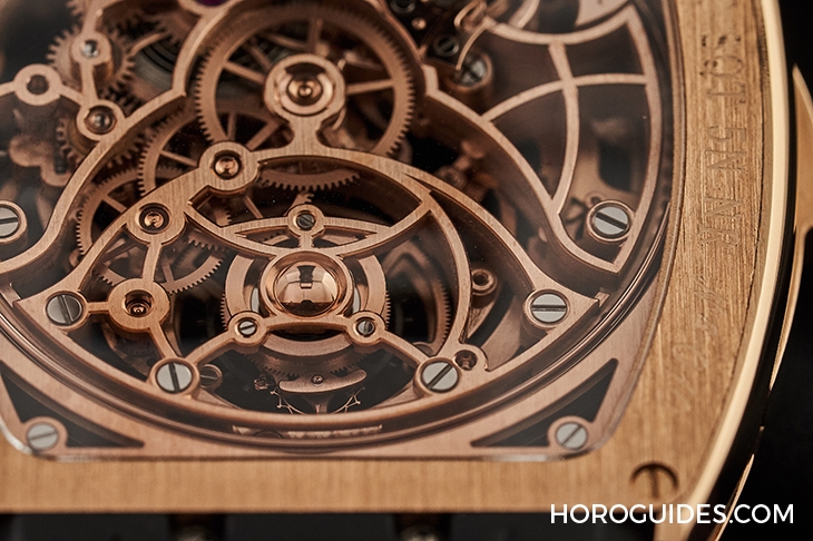 FRANCK MULLER - VANGUARD - V 50 T RM T SQT (NR) - 全方位感官饗宴 FRANCK MULLER Vanguard 三問鏤空陀飛輪腕錶