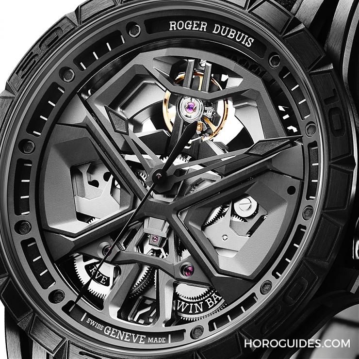 ROGER DUBUIS - EXCALIBUR - RDDBEX0829 - 黑潮來襲!羅杰杜彼Excalibur Huracán自動上鍊腕錶
