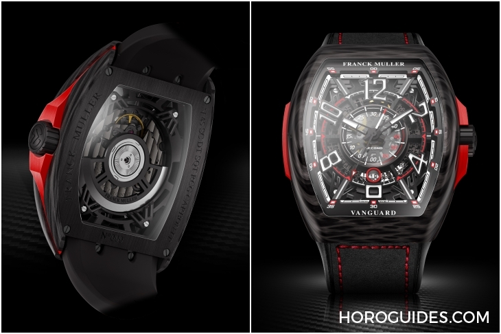 FRANCK MULLER - VANGUARD - V 45 SC DT RACING SQT TT (ER) - 跑格上手FRANCK MULLER推出全新Vanguard Racing Skeleton