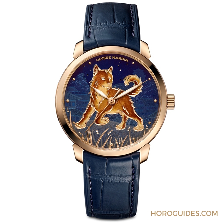 ULYSSE NARDIN - CLASSIC - 8150-111-2/AMERICA - 經典、彌新， 雅典錶的琺瑯工藝