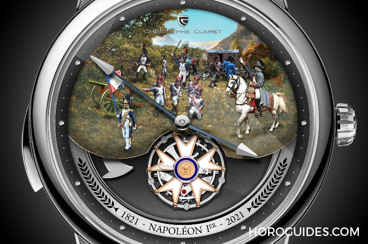 CHRISTOPHE CLARET - 極致三問報時，向拿破崙致敬｜Christophe Claret Napoleon飛行陀飛輪三問錶