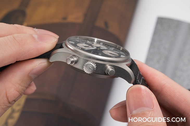 IWC - PILOT - IW377903 - 幫你試戴 ! IWC 飛行員計時碼錶AMG特別版