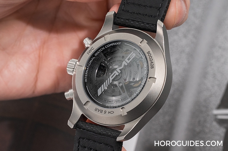 IWC - PILOT - IW377903 - 幫你試戴 ! IWC 飛行員計時碼錶AMG特別版