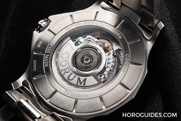 CORUM - ADMIRAL - A395/04249 - CORUM崑崙錶Admiral 42工藝升級 重鑄實用主義新美學