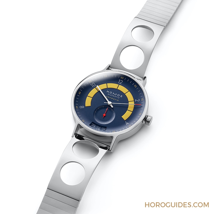 NOMOS - AUTOBAHN - 1301.S2 - 復古賽車鍊帶！NOMOS Autobahn系列「Director