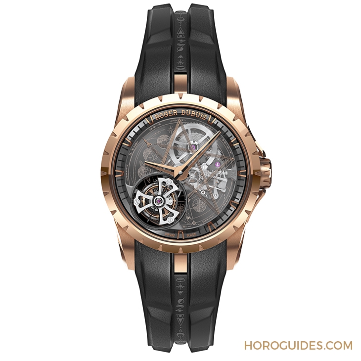 ROGER DUBUIS - EXCALIBUR - RDDBEX0930 - 有請紋身大師!Roger Dubuis Excalibur Monotourbillon王者系列單陀飛輪腕錶Dr. Woo特別版