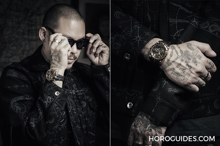 ROGER DUBUIS - EXCALIBUR - RDDBEX0930 - 有請紋身大師!Roger Dubuis Excalibur Monotourbillon王者系列單陀飛輪腕錶Dr. Woo特別版