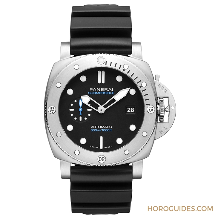 PANERAI - SUBMERSIBLE - PAM01232 - Submersible 44mm強勢回歸 ! 沛納海推出 QuarantaQuattro腕錶