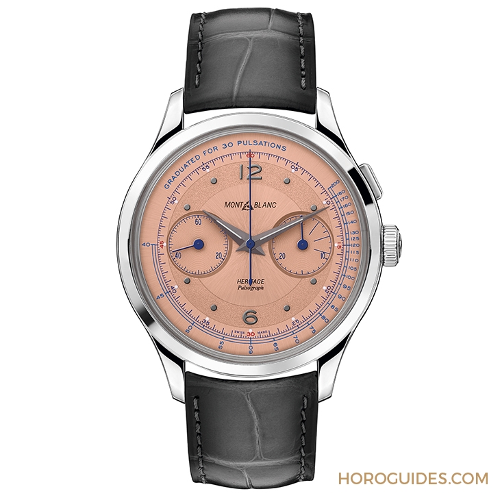 MONTBLANC - HERITAGE SPIRIT - 119914 - 萬寶龍傳承系列脈搏計限量款，當個懂得品味內涵的成熟紳士