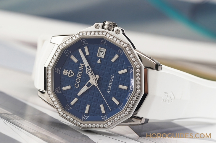CORUM - ADMIRAL - A298/04127 - 海洋風格領航之選|Corum海軍上將AC-One 45鏤空陀飛輪與AC-One 38女仕鑽錶