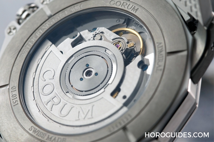 CORUM - ADMIRAL - A298/04127 - 海洋風格領航之選|Corum海軍上將AC-One 45鏤空陀飛輪與AC-One 38女仕鑽錶