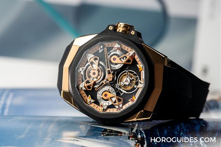 CORUM - ADMIRAL - A298/04127 - 海洋風格領航之選|Corum海軍上將AC-One 45鏤空陀飛輪與AC-One 38女仕鑽錶