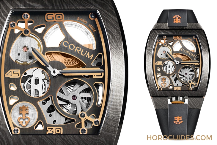 CORUM - LAB 02 - Z300/03999 - 實驗,開始!Corum前衛大作誕生:Lab 01與Lab 02腕錶