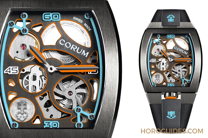 CORUM - LAB 02 - Z300/03999 - 實驗,開始!Corum前衛大作誕生:Lab 01與Lab 02腕錶
