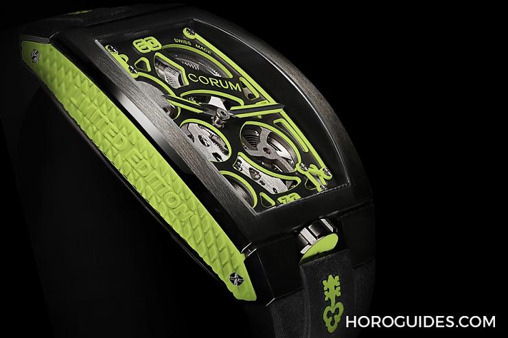 CORUM - LAB 02 - Z300/03999 - 實驗,開始!Corum前衛大作誕生:Lab 01與Lab 02腕錶