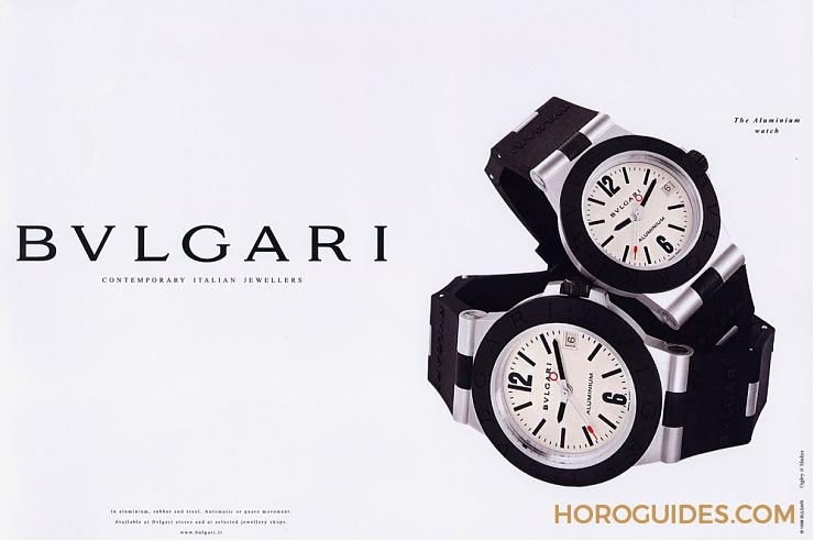 BVLGARI - BVLGARI∙BVLGARI - 103383 - 材質混搭先驅回來了!|BVLGARI Aluminium腕錶