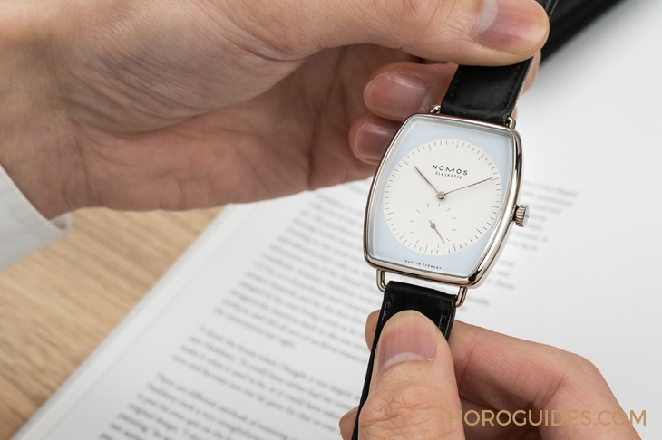NOMOS - GOLDEN - 920 - NOMOS Lux白金腕錶，一種讓人意猶未盡的氣質美學