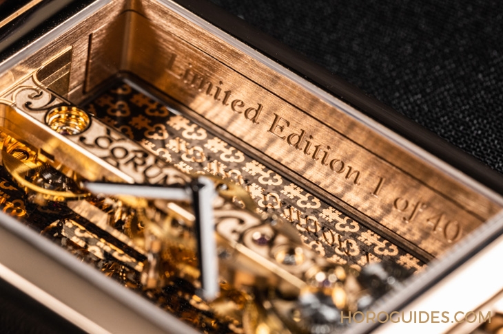 CORUM - GOLDEN BRIDGE - B113/04166 - 芯動,才該是一只錶最動人的亮點|Corum金橋40週年紀念錶