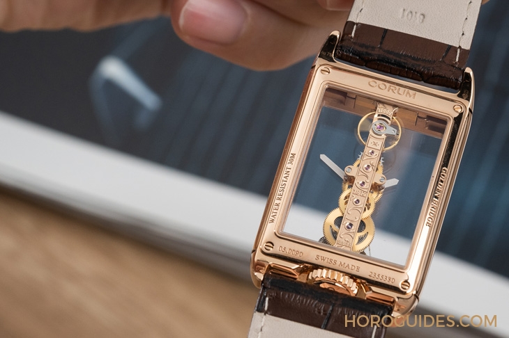 CORUM - GOLDEN BRIDGE - B113/04166 - 芯動,才該是一只錶最動人的亮點|Corum金橋40週年紀念錶