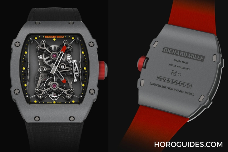 RICHARD MILLE - 【名人錶盒】紅土之王Rafael Nadal，奠定Richard Mille超輕抗震終極地位的最牛代言人