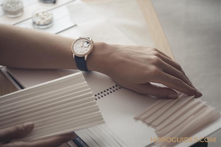 VACHERON CONSTANTIN - EGERIE - 8005F/000R-B498 - 江詩丹頓Égérie伊靈月相腕錶為何值得妳擁有？五點看懂它的出眾與講究