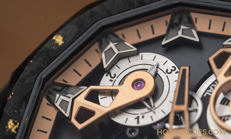 CORUM - ADMIRAL - A298/04277 - 298.100.46/F249 AD10 - 為這道剛硬厚實的輪廓，撒金｜Corum Admiral 45海軍上將飛行陀飛輪鏤空自動腕錶