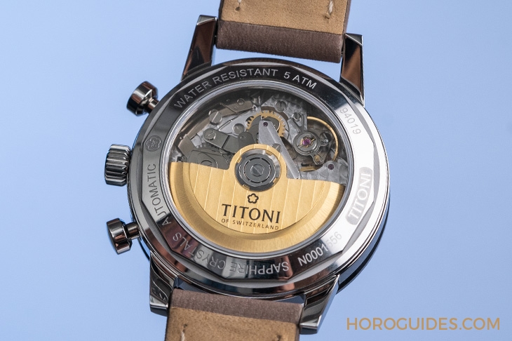 TITONI - HERITAGE - 94020 S-680 - 你要復刻古董味還是摩登熊貓面？Titoni Heritage計時碼錶94019與94020