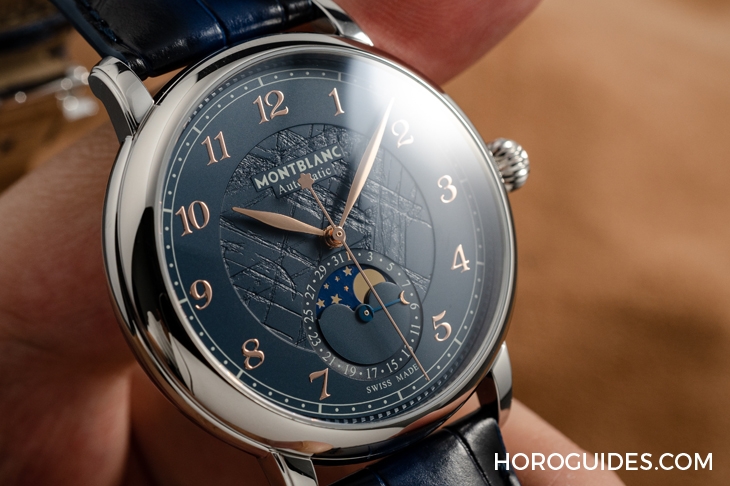 MONTBLANC - STAR - 129626 - 冰川紋藍面,暮色下的白朗峰頂印象|Montblanc明星傳承系列限量新作