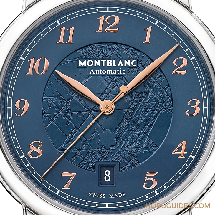 MONTBLANC - STAR - 129626 - 冰川紋藍面,暮色下的白朗峰頂印象|Montblanc明星傳承系列限量新作
